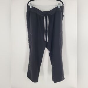Figs Technical Collections Scrub Pants‎ Black 4X